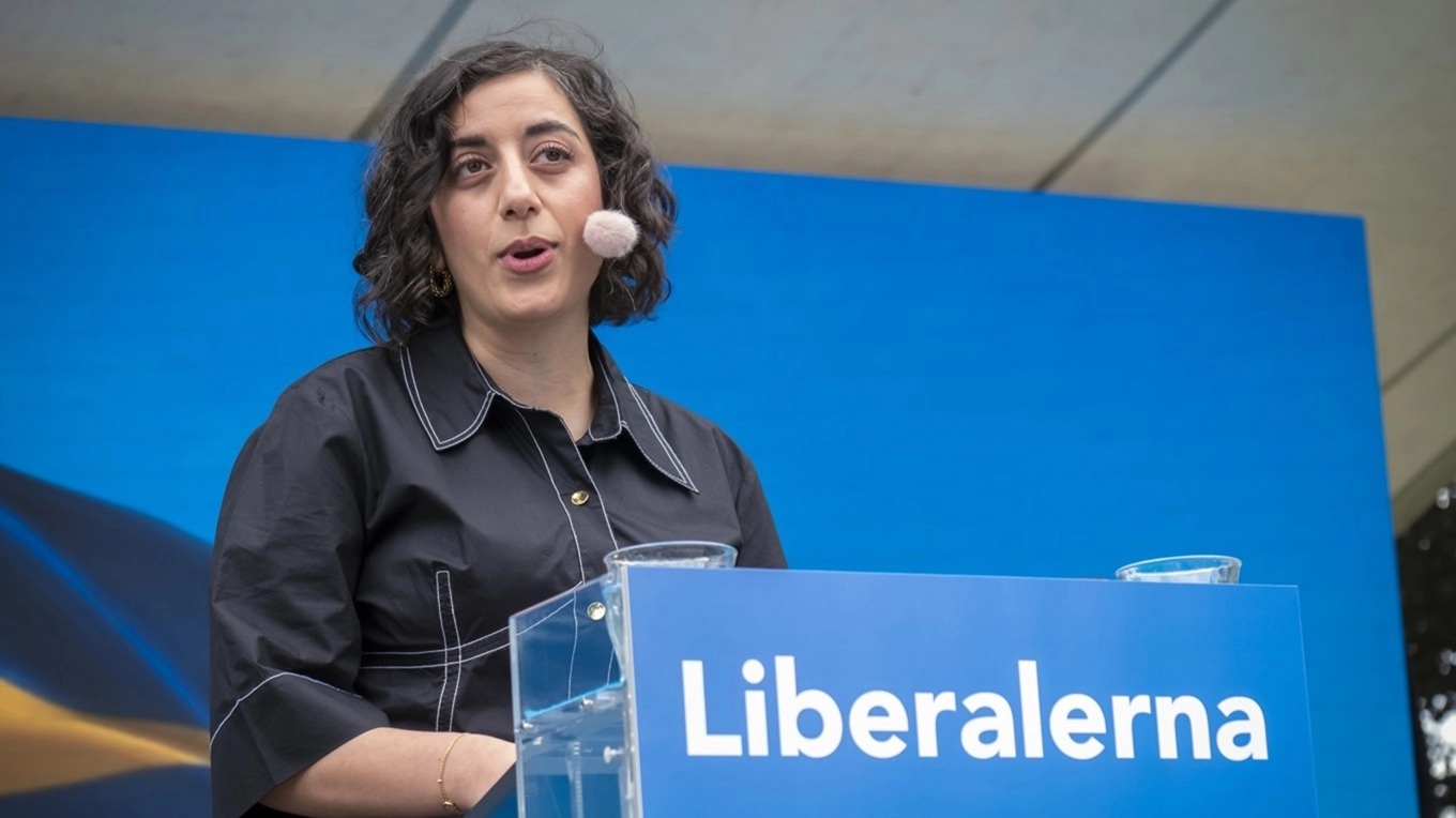 L-ledaren Simona Mohamsson. Foto: Bilbo Lantto