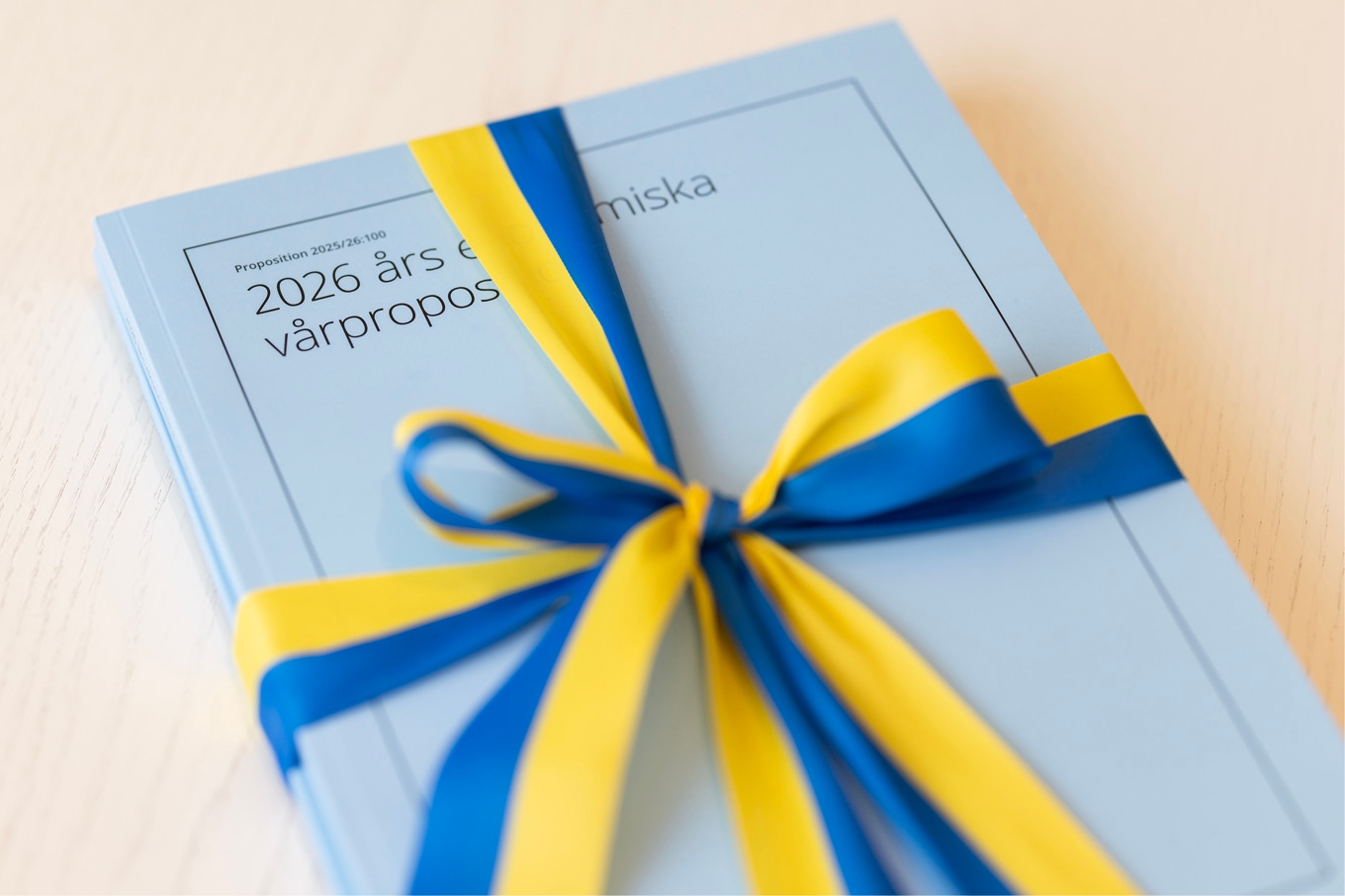 Vårändringsbudgeten. Foto: Ninni Andersson/Regeringskansliet