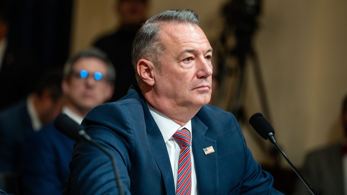 Todd Lyons, chef för den amerikanska migrationsmyndigheten ICE. Foto: Madalina Kilroy