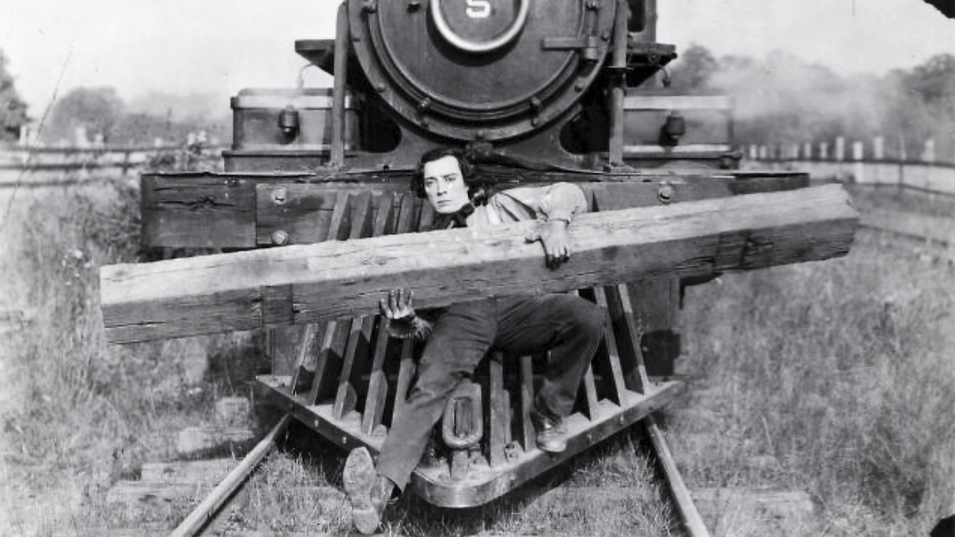 Buster Keaton är en av få filmhistoriska personer som var regissör, skådespelare och stuntman samtidigt. Foto: Wikimedia Commons