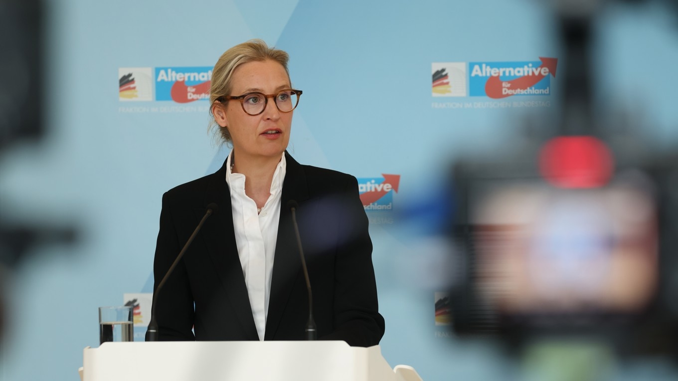 Alice Weidel, en av ledarna för AFD. Foto: Sean Gallup/Getty Images