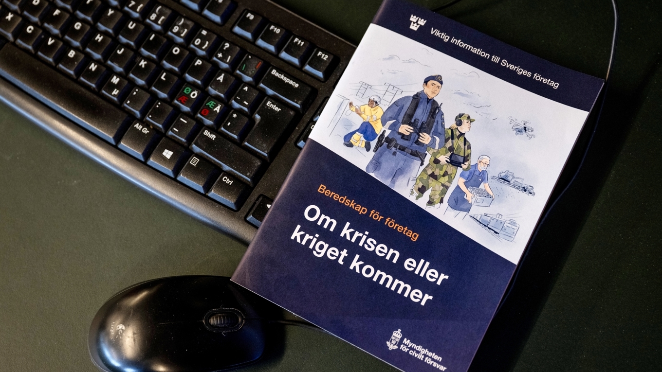 Företagens beredskap ökar, men stora skillnader mellan små och stora aktörer riskerar att försvaga Sveriges samlade motståndskraft, enligt Combitechs Totalförsvarsrapport 2026. Foto: Christine Olsson/TT