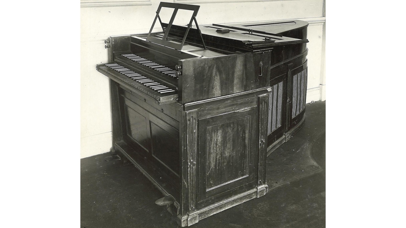 Johann Andreas Steins klaviorganum från 1770. Foto: Göteborgs stadsmuseums arkiv