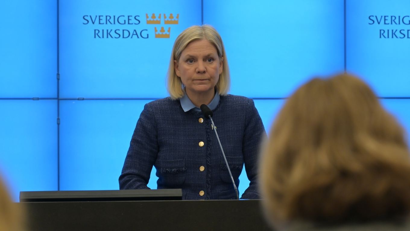 Magdalena Andersson (S) har en tuff uppgift att formera en enad opposition. Foto: Roger Sahlström