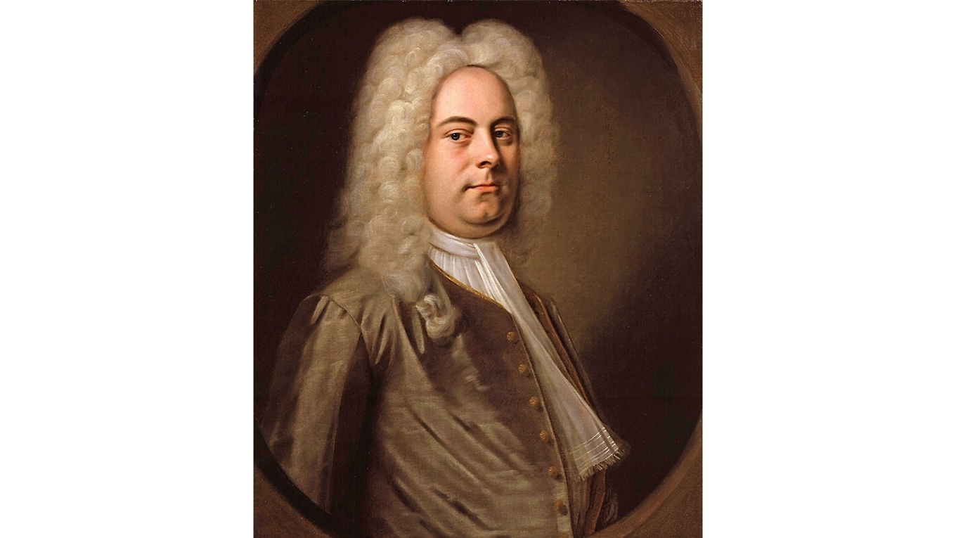 Georg Friedrich Händel porträtterad av Balthasar Denner. Foto: Wikimedia Commons