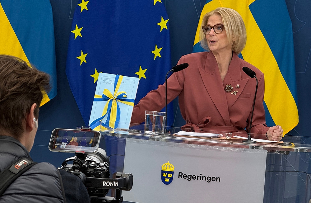 Elisabeth Svantesson (M) vill öka tryggheten i samhället och särskilt för utsatta kvinnor. Foto: Staffan Erfors
