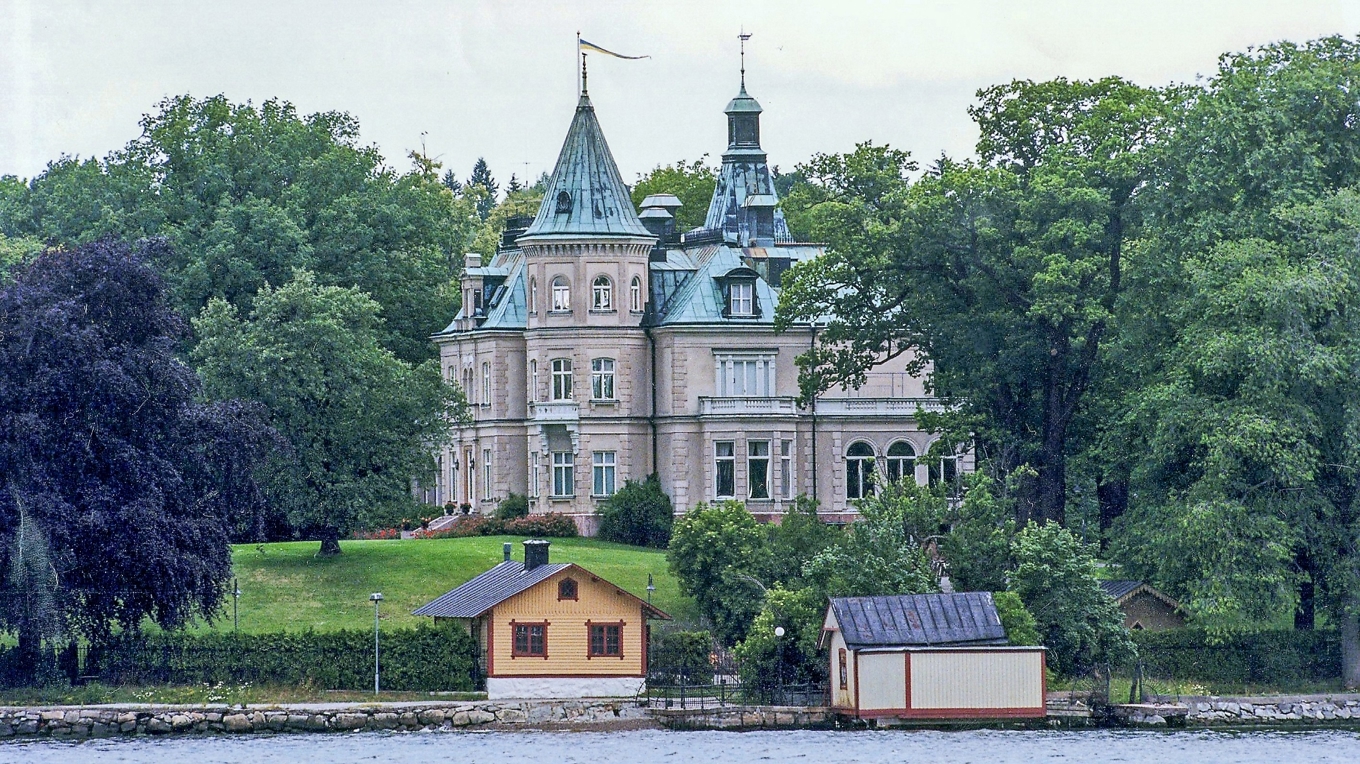 Täcka Udden, Wallenbergsfärens residens på södra Djurgården i Stockholm. Byggnaden uppfördes 1869–1870. Foto: Björn Larsson Ask/SvD/NTB (TT)