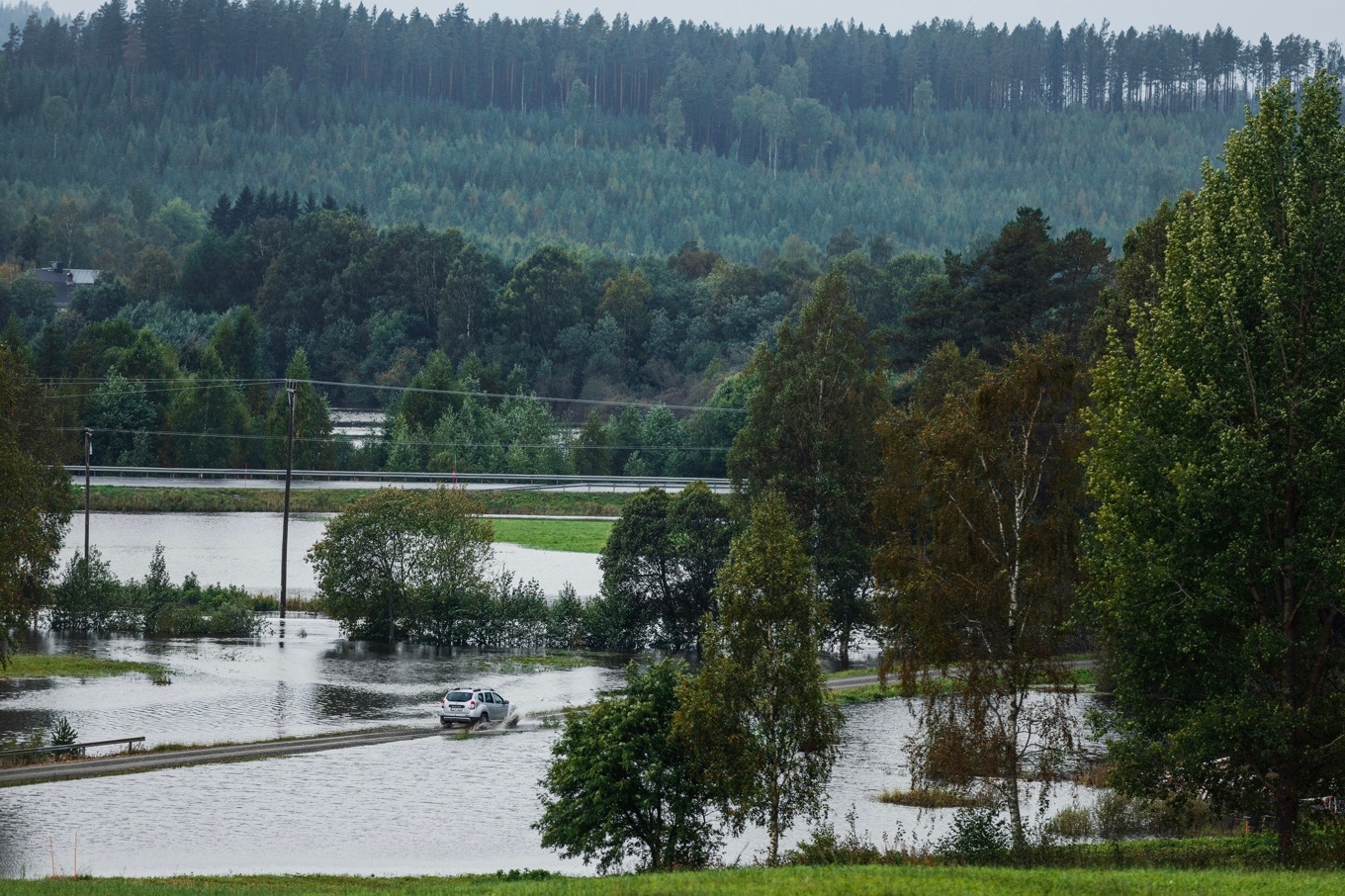SMHI varnar för skyfall och åska i stora delar av Norrland. Arkivbild. Foto: Caisa Rasmussen/TT