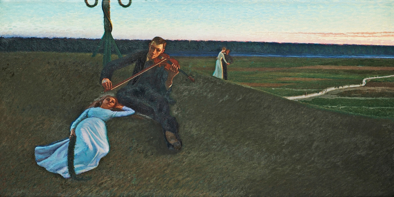 Midsommar – en påminnelse om livets gemensamma natur. Målning av Eva Bonnier (1857–1909). Foto: Wikimedia Commons