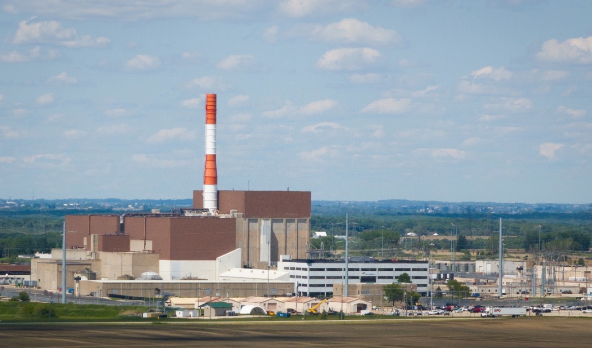 LaSalle Clean Energy Centers kärnkraftverk nära staden Marseilles i delstaten Illinois. Foto: Scott Olson/Getty Images