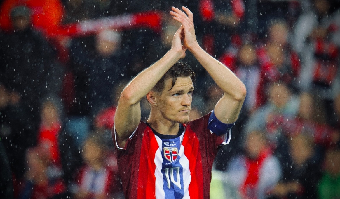 Martin Ødegaard i norsk landslagsdräkt. Foto: Michael Emilio, Wikimedia Commons CC4.0