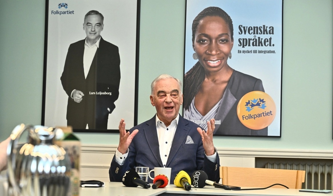 Tidigare partiledaren för Liberalerna, Lars Leijonborg. Foto: Claudio Bresciani/TT