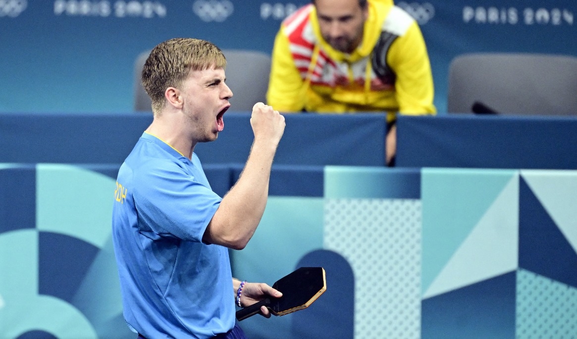 Bordtennisstjärnan Truls Möregårdh/Laurie Diefembacqo/Belga Mag/AFP via Getty Images
