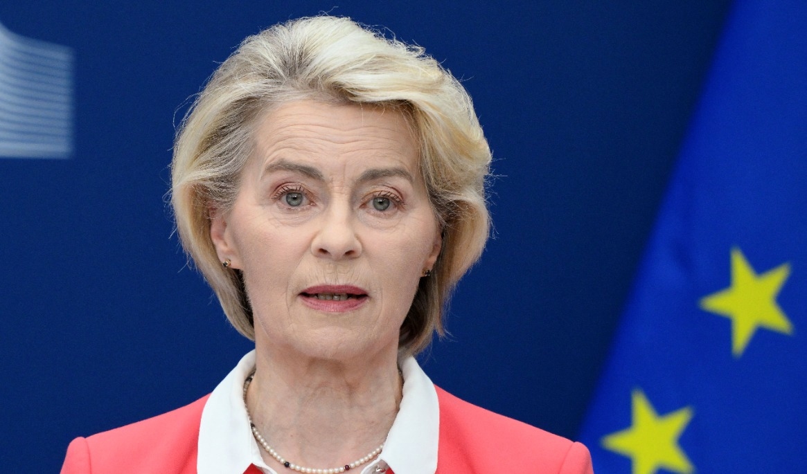 Ursula von der Leyen, EU-kommissionens ordförande. Foto: John Thys/AFP via Getty Images