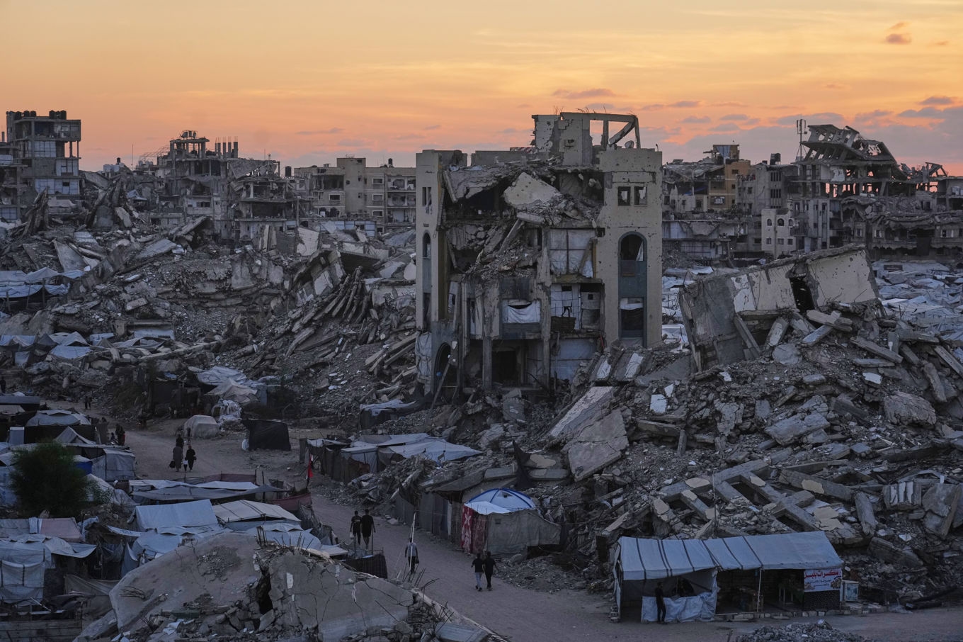 Totalt har sju israeliska soldater dödats under det senaste årets vapenvila på Gazaremsan. Foto: Jehad Alshrafi/AP/TT