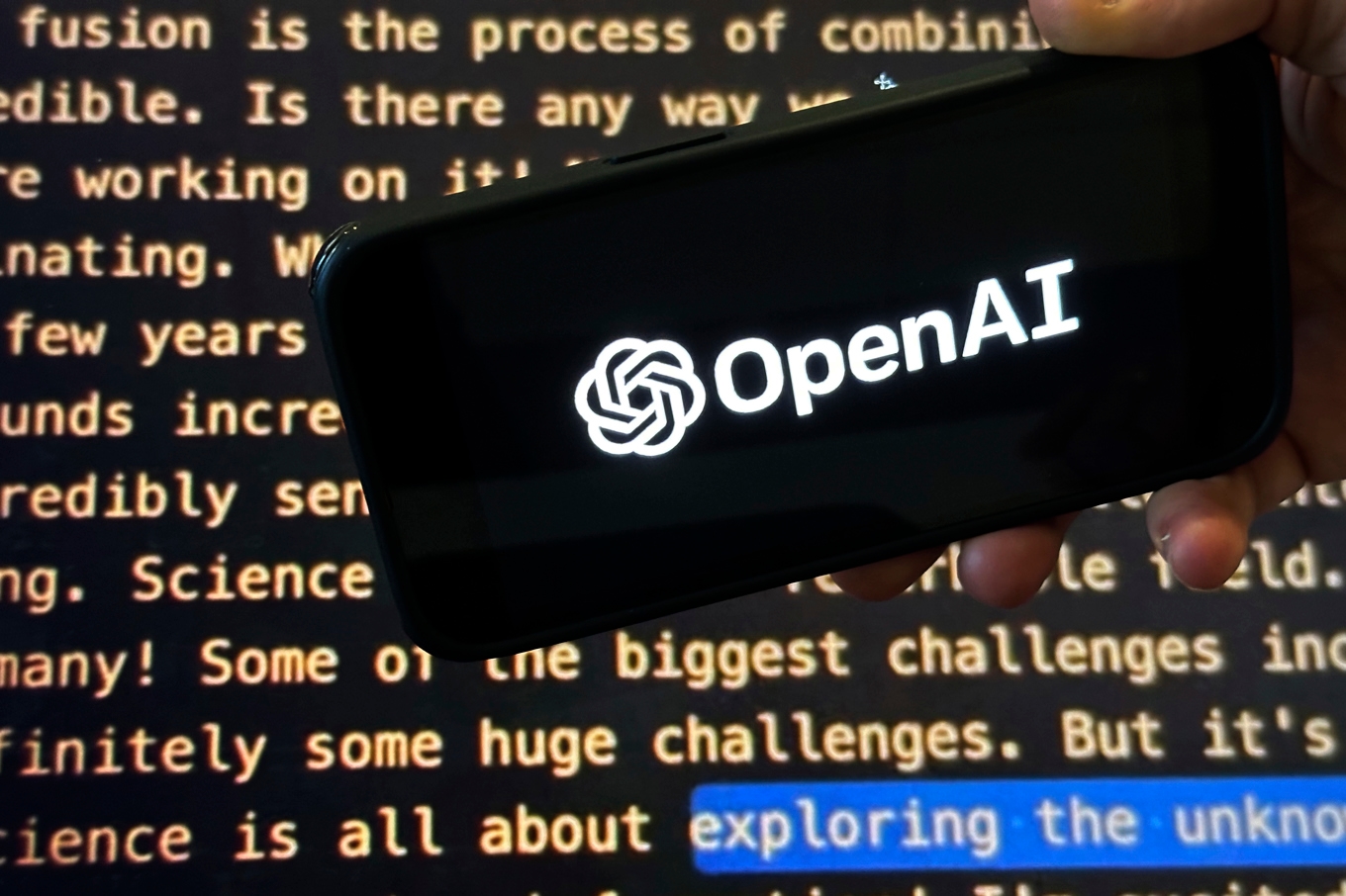 Open AI. Arkivbild. Foto: Peter Morgan/AP/TT