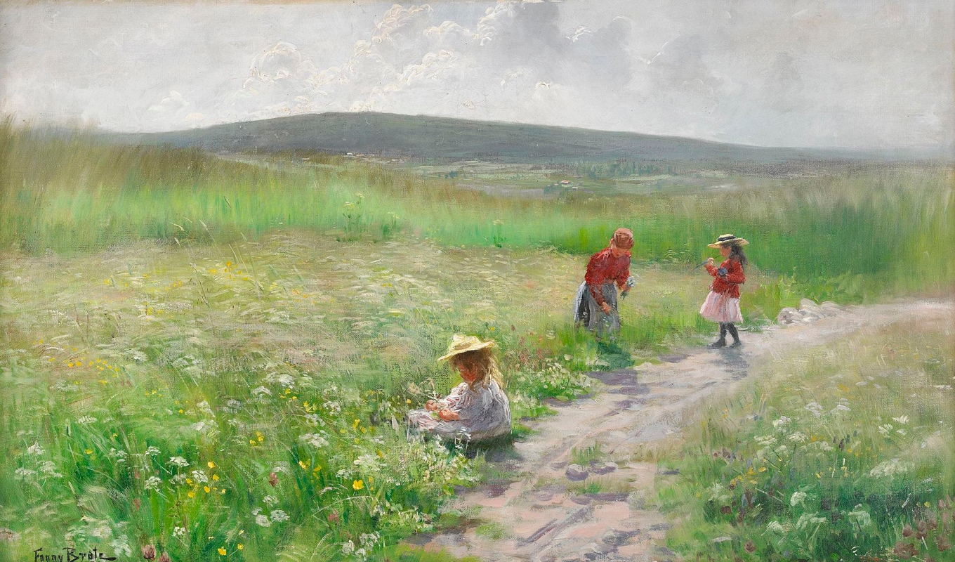 Dröm eller verklighet – gemenskapen är en realitet. Målning av Fanny Brate (1861–1940). Foto: Wikimedia Commons