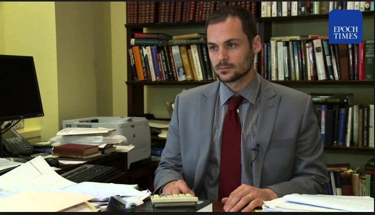 Evan Lorentz, Kinaexpert på Grant’s Interest Rate Observer. (Foto: Epoch Times)