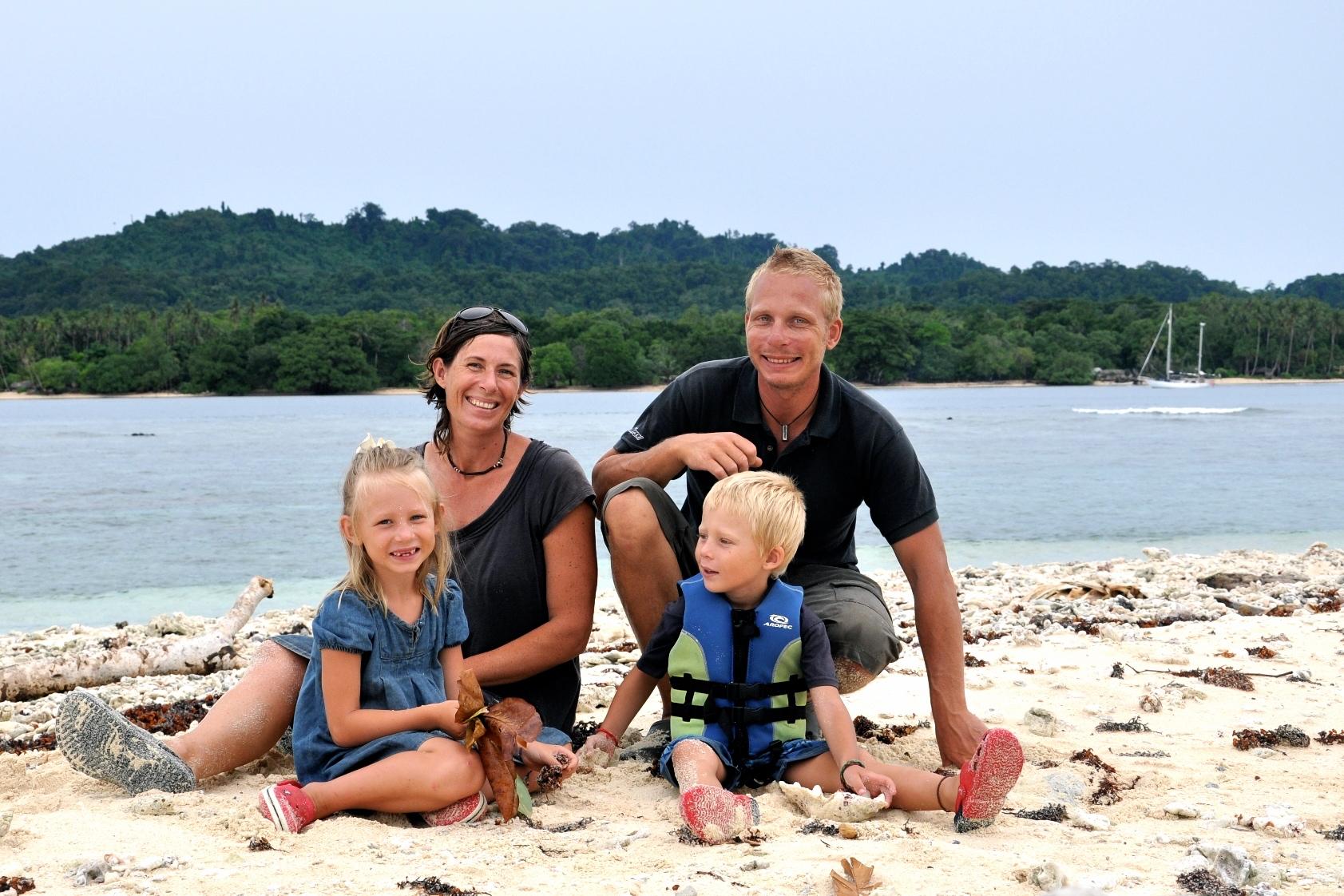 








Familjen Hammarberg seglade jorden runt i fyra år. (Foto: Privat)                                                                                                                                                                                                                                                                                                                                                                                                            