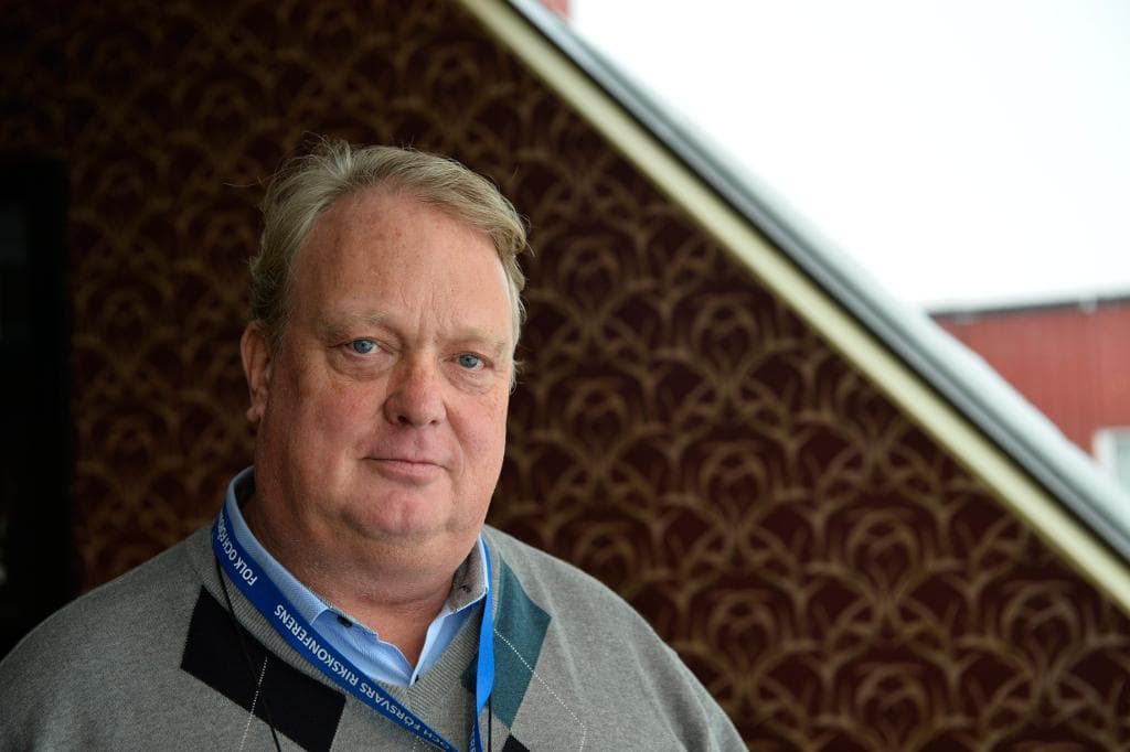 Mikael Odenberg, generaldirektör för Svenska Kraftnät, reagerar på Forsmarks uttalanden om vad som krävs för att höja effektuttaget ur Forsmark 1-reaktorn. (Foto: Henrik Montgomery / TT-arkivbild)