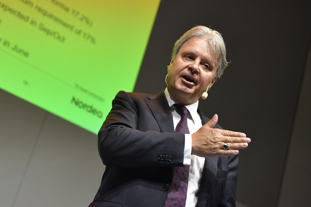 Nordea överträffade marknadens förväntningar vad gäller vinst i andra kvartalet. (Foto: Vilhelm Stokstad/TT)