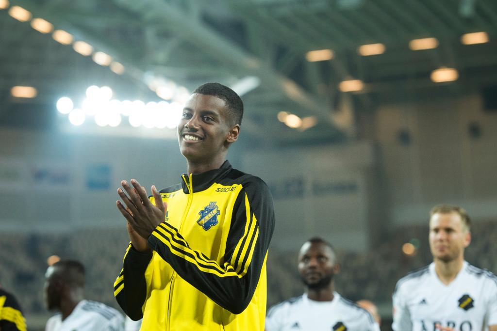 Alexander Isak. (Foto: Stina Stjernkvist/TT-arkivbild)