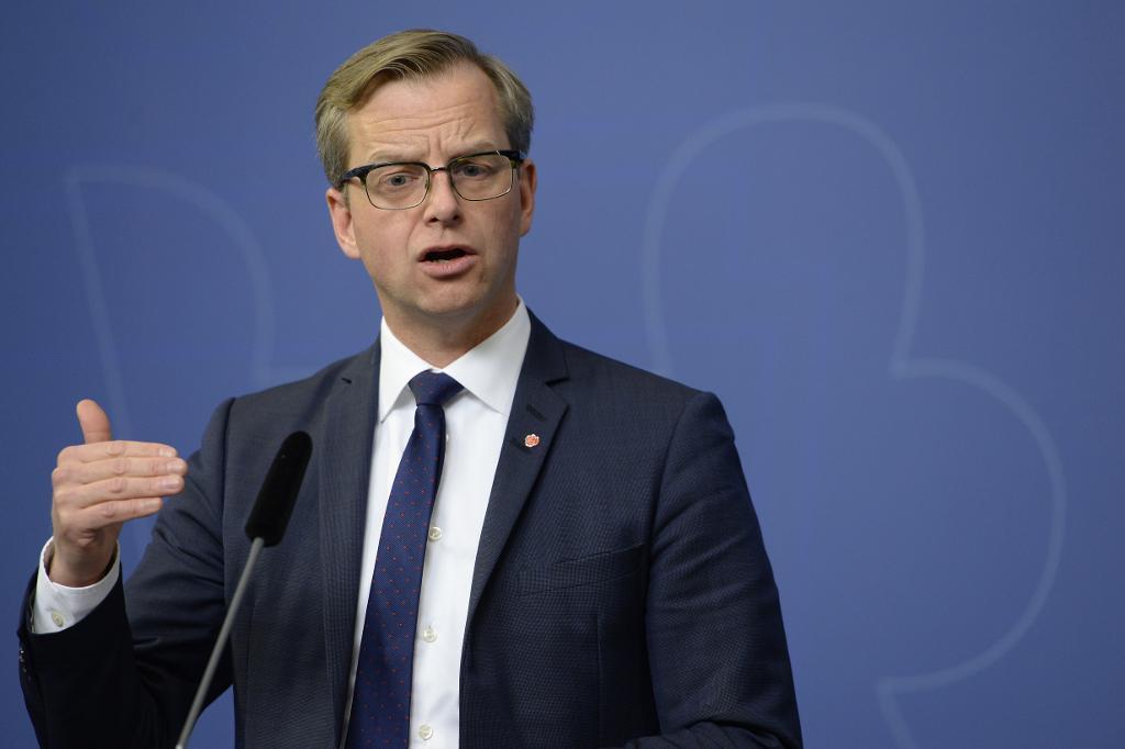 Näringsminister Mikael Damberg (S). (Foto: Jessica Gow/TT)
