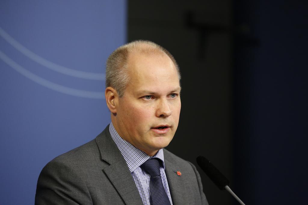 Justitie- och migrationsminister Morgan Johansson (S). (Foto: Christine Olsson/TT-arkivbild)