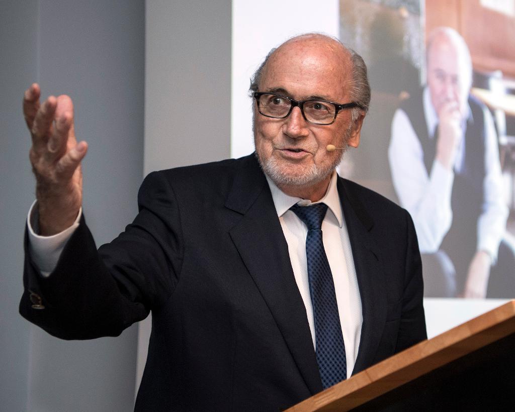 Sepp Blatter. (Foto: Peter Schneider/AP/TT-arkivbild)
