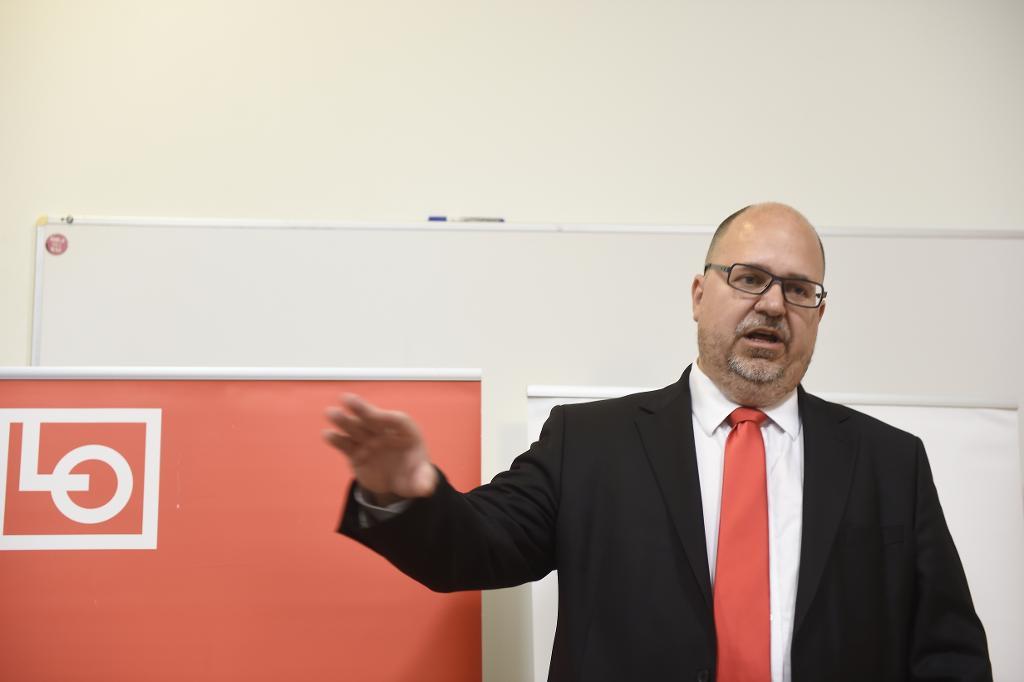 "Vi vill återgå till en reglerad men solidarisk invandringspolitik", säger LO:s ordförande Karl-Petter Thorwaldsson.(Foto: Björn Lindgren/TT-arkivbild)