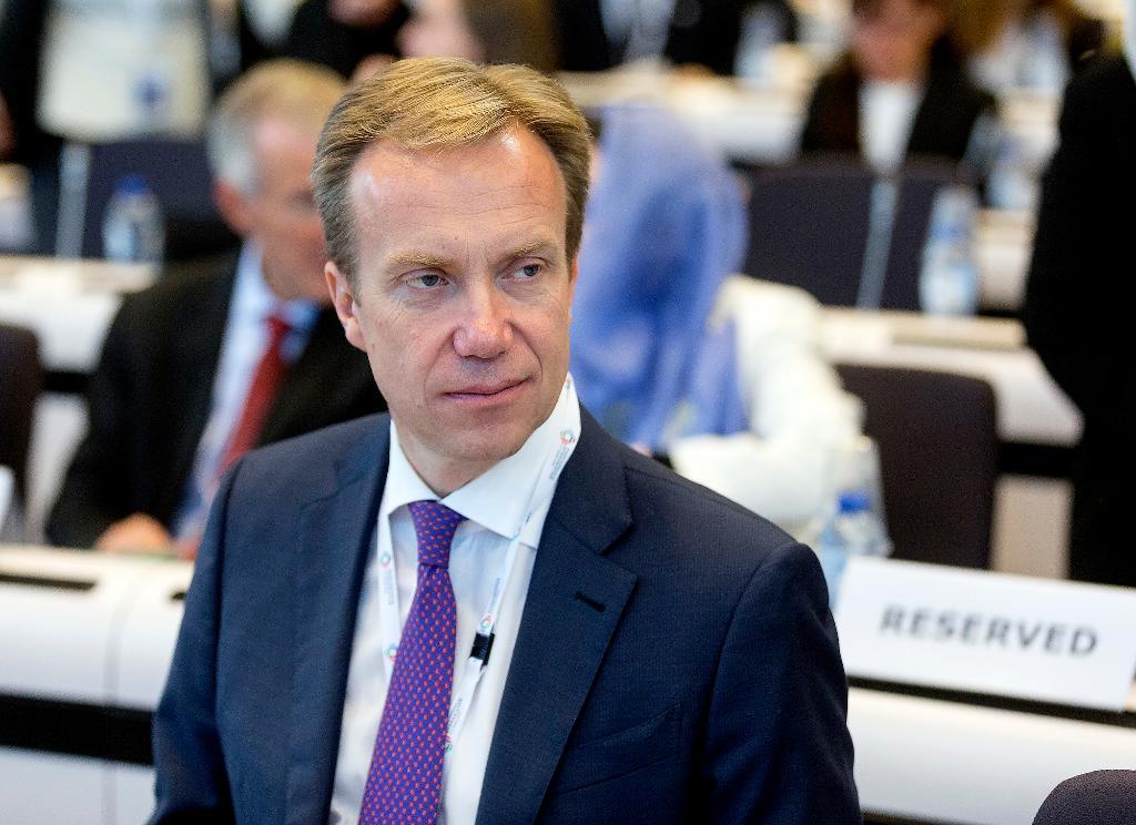 Norges utrikesminister Børge Brende. (Foto: Thierry Monasse/AP/TT-arkivbild)
