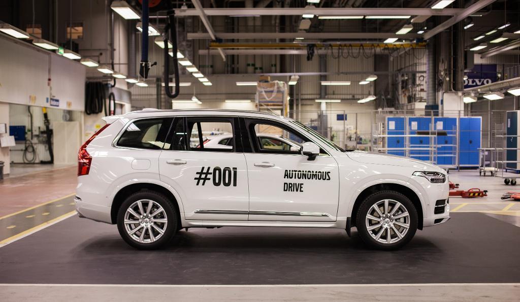 Volvo Cars och Autoliv gör en gemensam satsning på utveckling av självkörande bilar. (Foto: Volvo cars / TT-arkivbild)