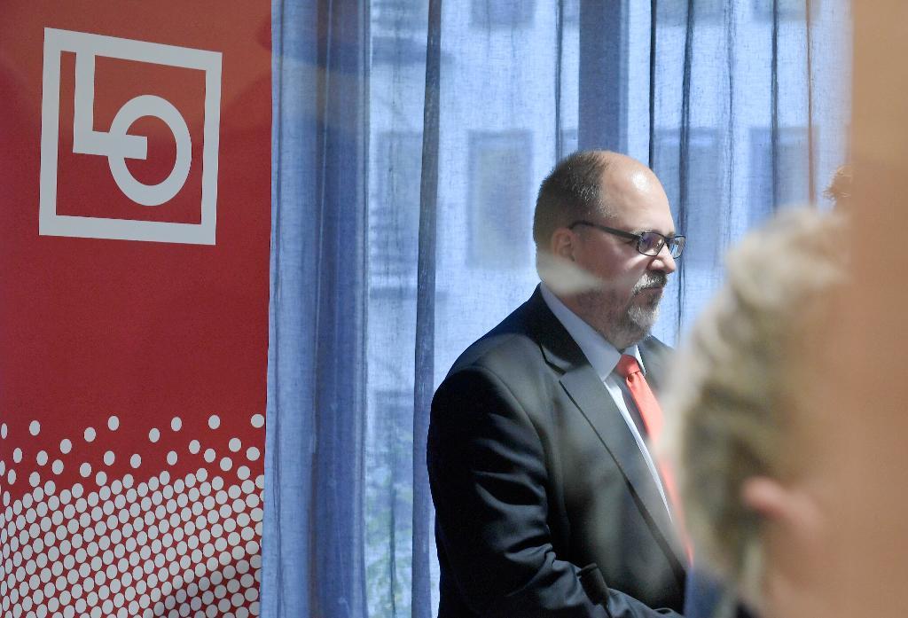 LO:s ordförande Karl-Petter Thorwaldsson. (Foto: Janerik Henriksson/TT)
