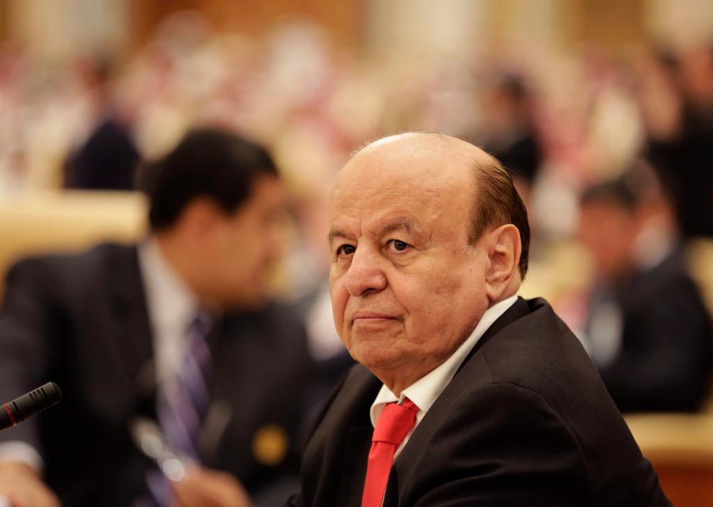
Jemens landsflyktige president Abd Rabbu Mansur Hadi. (Foto: Hasan Jamali/AP/TT-arkivbild)