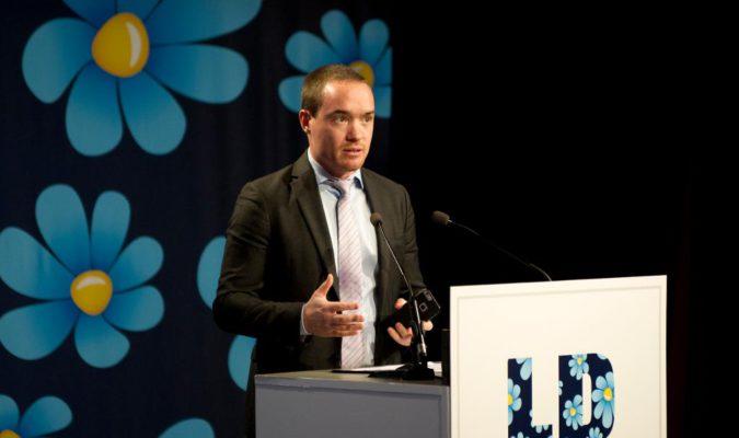 Sverigedemokraternas Kent Ekeroth. (Foto: Björn Lindgren/TT-arkivbild)