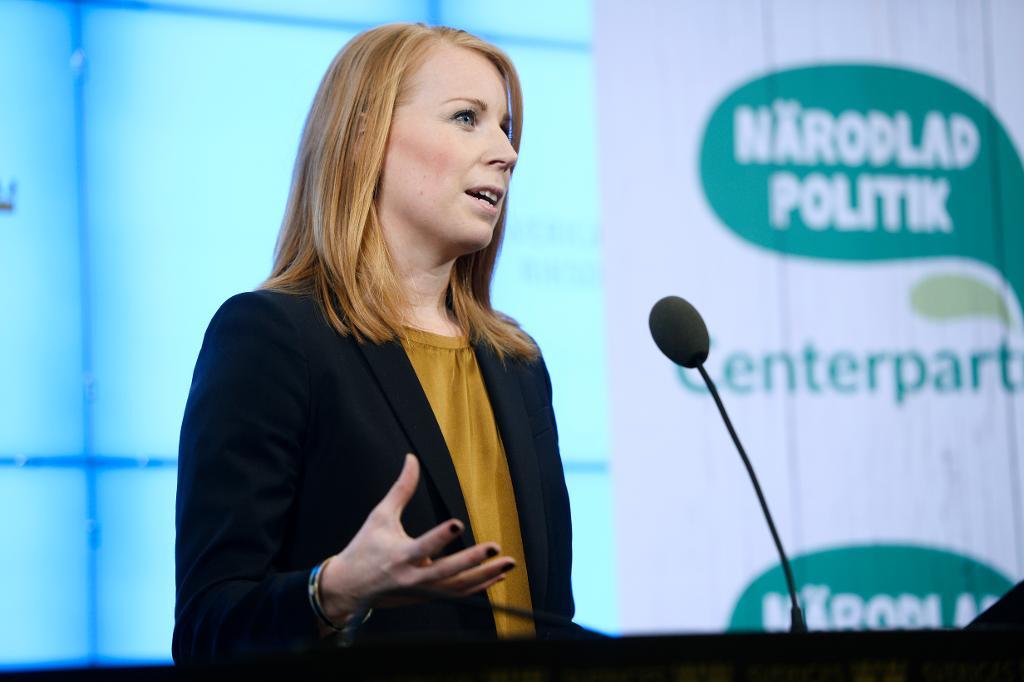 
Centerledaren Annie Lööf har medvind i opinionen just nu. (Foto: Henrik Montgomery/TT-arkivbild)