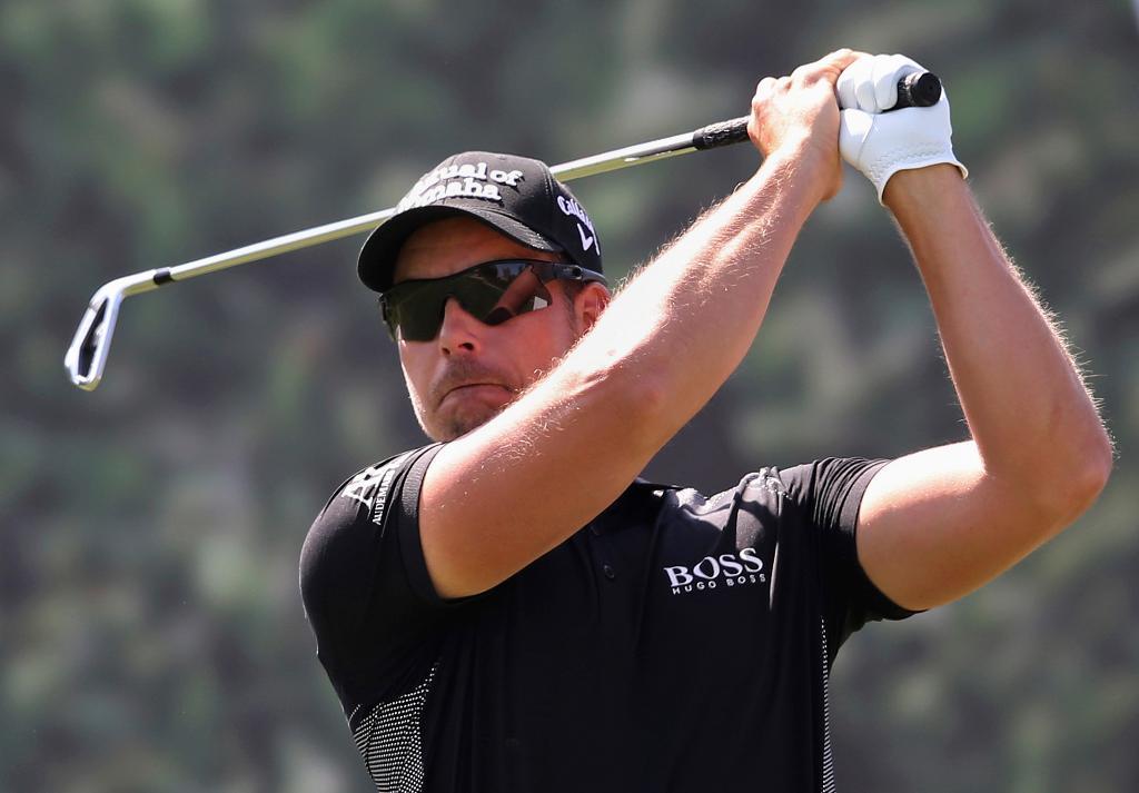 Henrik Stenson under helgens Europatourtävling i Dubai. (Foto: Kamran Jebreili)