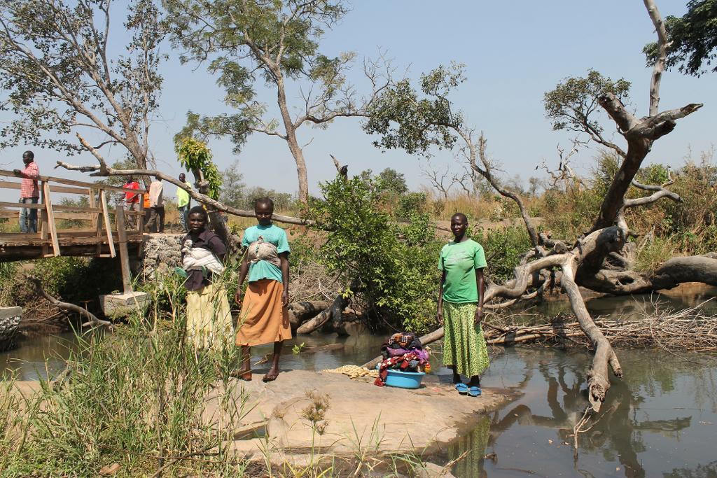 Tusentals flydde från Sydsudan till Uganda bara under januari.  Foto: Justin Lynch/AP/TT-arkivbild