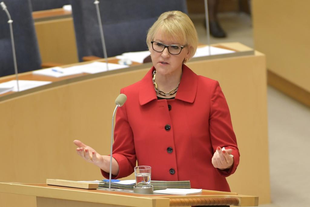 Margot Wallström får syrligt svar från Israel.  (Foto: Jonas Ekströmer/TT