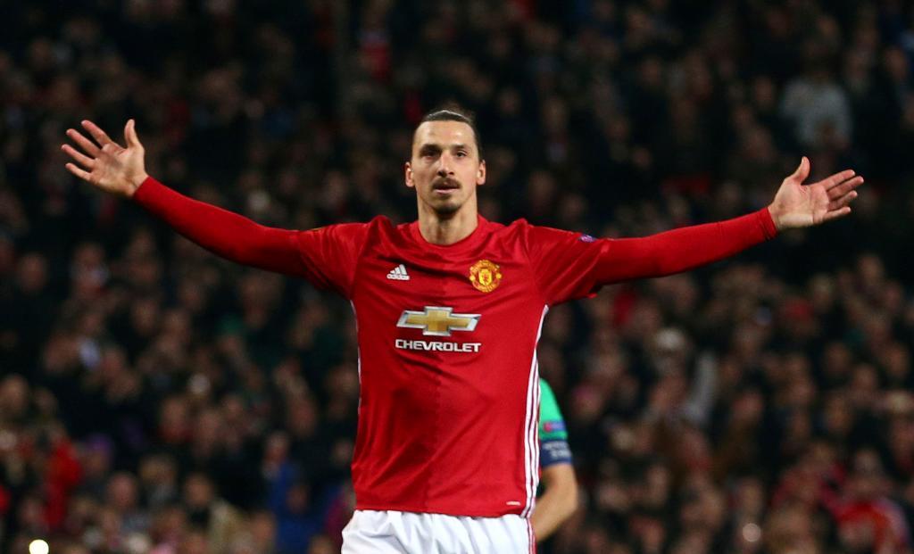 Zlatan Ibrahimovic blev hjälte för Man United. Foto: Dave Thompson/AP/TT