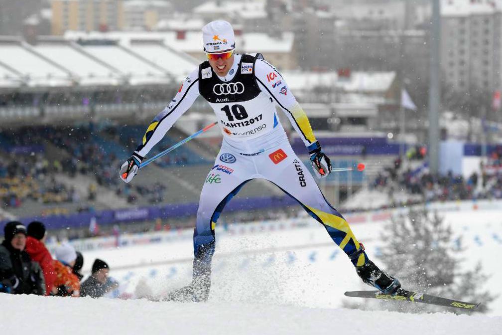 

Calle Halfvarsson gick vidare från sprintkvalet, men beskrev känslan som "jättedålig". Foto: Anders Wiklund/TT                                                                                        