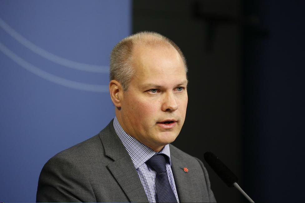 
Justitieminister Morgan Johansson (S) förebereder förslag om att unga brottslingar ska kunna dömas till husarrest. Foto: Christine Olsson/TT-arkivbild                                            