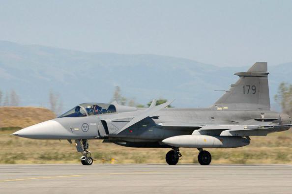 En av svenska flygvapnets JAS 39 Gripen. Foto: Msgt. Billy Johnston, USAF/Arkivbild.
