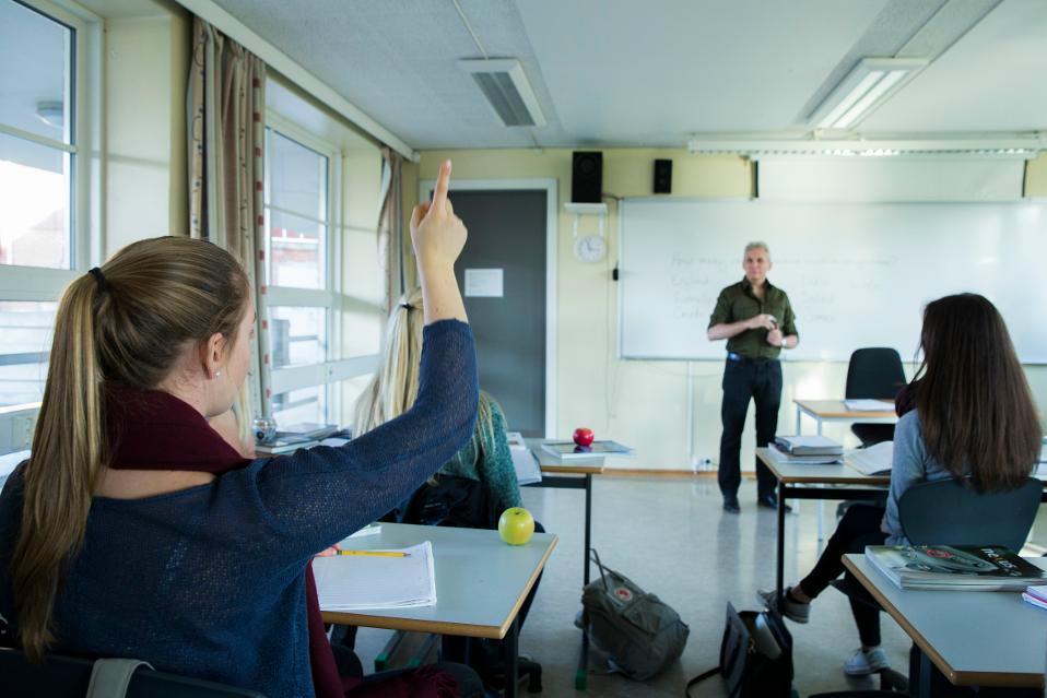 
Gymnasieskolan har 344 000 elever detta läsår.  Foto: Roald, Berit-arkivbild                                            