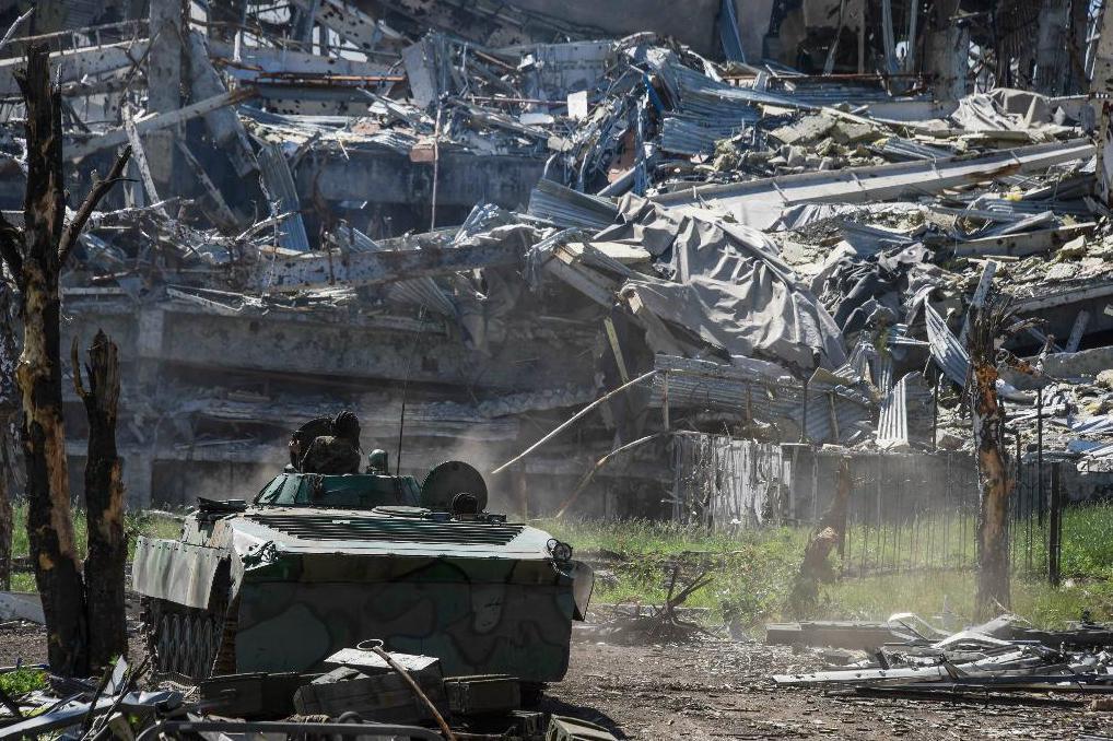 


Ukraina har stämt Ryssland i Internationella domstolen i Haag.  Foto: Mstyslav Chernov/AP/TT-arkivbild                                                                                                                                    