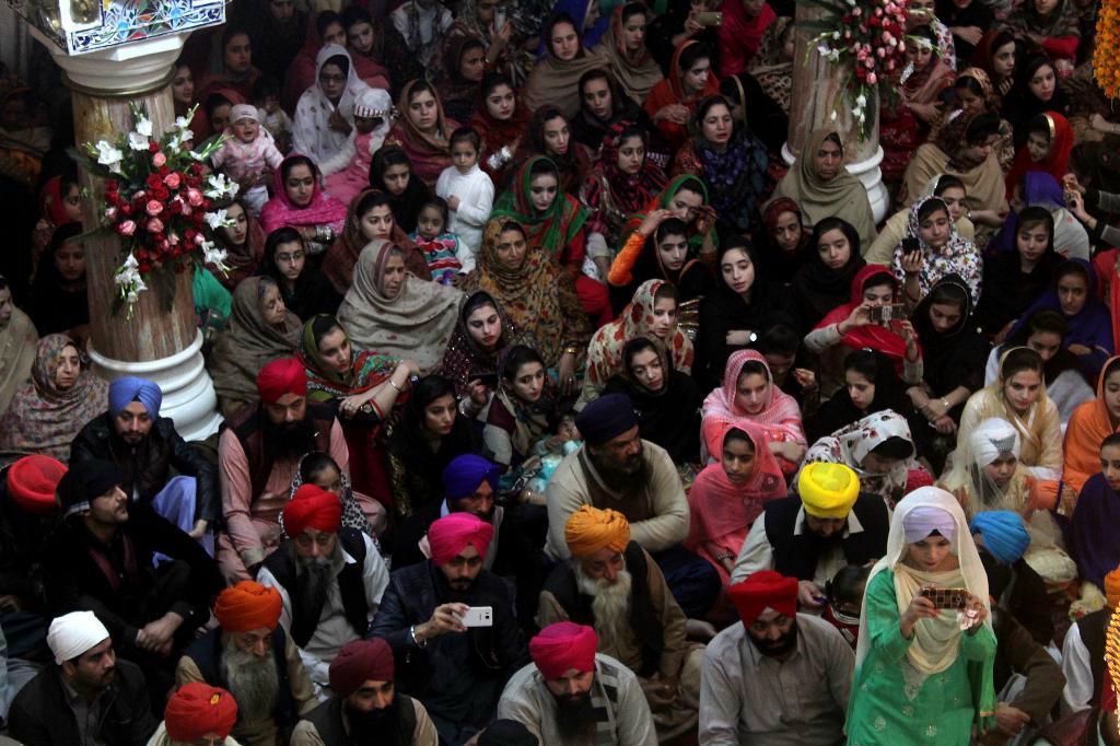 
Runt 200 miljoner pakistanier ska räknas. Foto: Mohammad Sajjad/AP/TT-arkivbild                                            