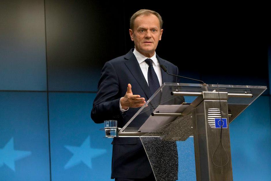 
Donald Tusk. Foto: Virginia Mayo/AP/TT-arkivbild                                            