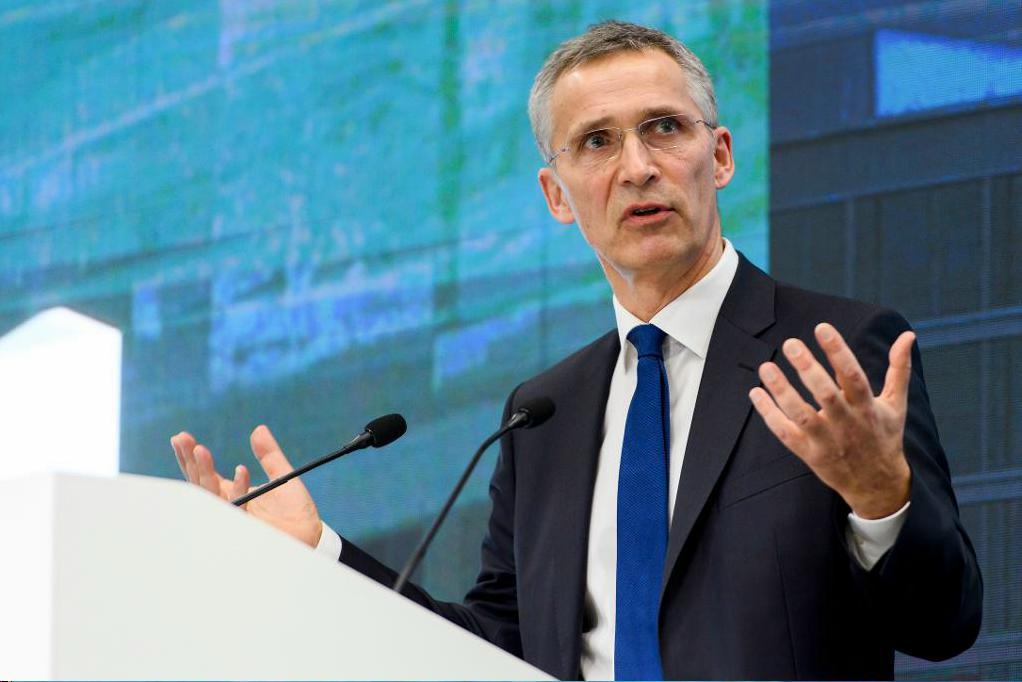 
Natochefen Jens Stoltenberg.  Foto: Martial Trezzini/AP/TT-arkivibild                                            