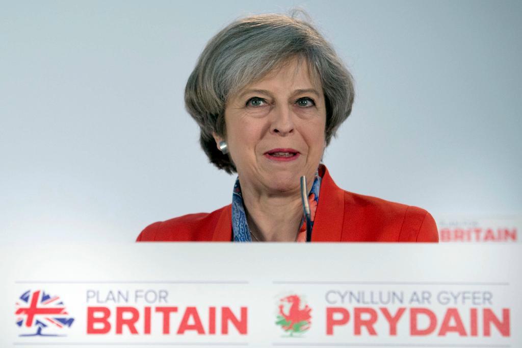 

Theresa May. Foto: Stefan Rousseau                                                                                        