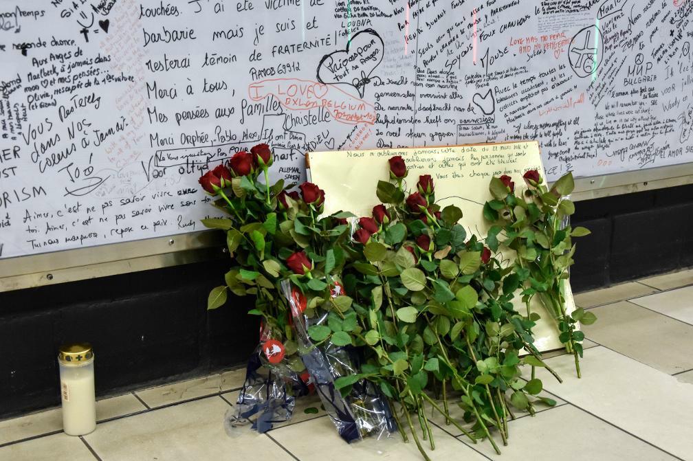
Tunnelbanestationen Maelbeek i centrala Bryssel är nu fullt renoverad igen efter terrordåden. Totalt dödades 32 personer i attackerna mot Maelbeek och flygplatsen Zaventem. Foto: Wiktor Nummelin /TT                                            